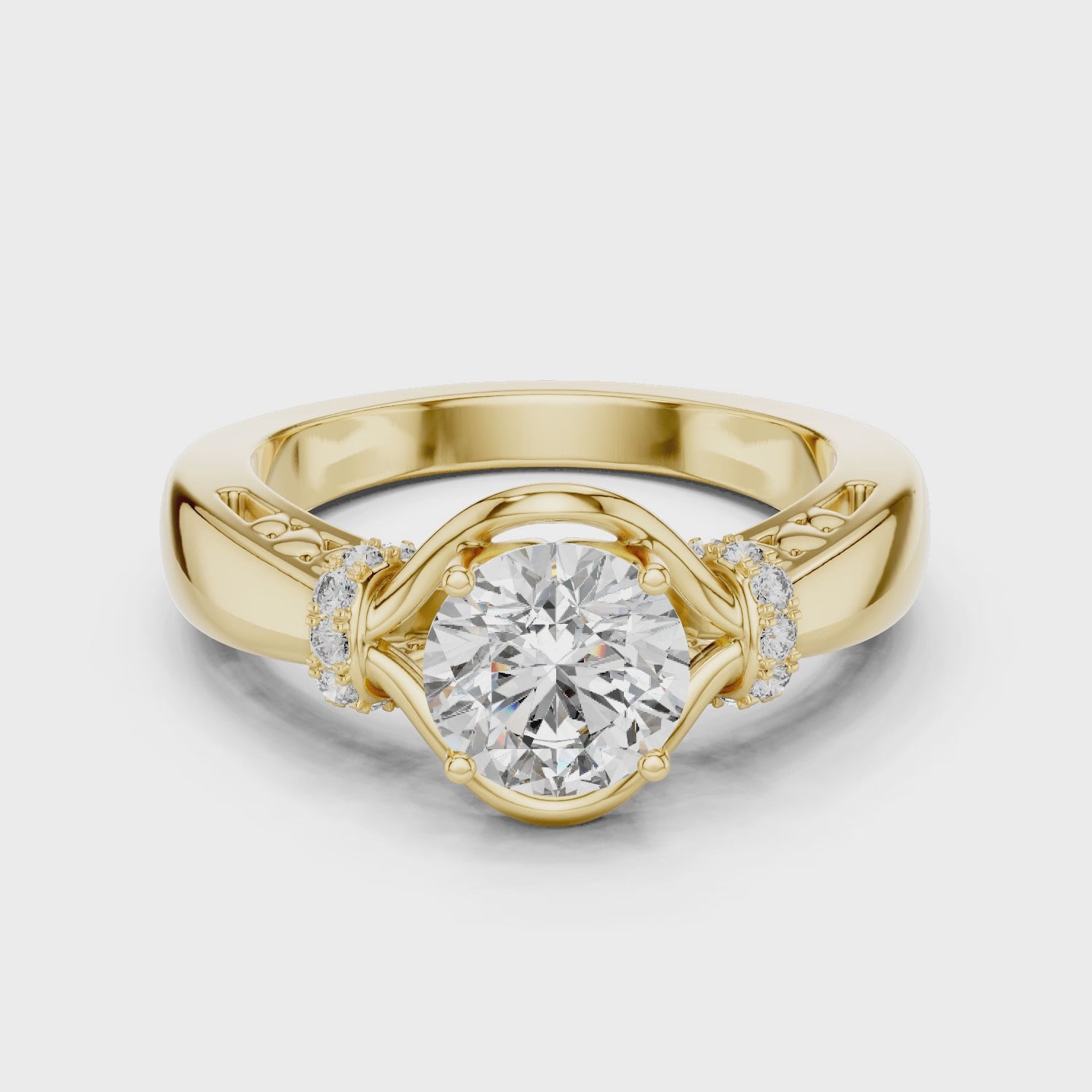 1CT SOLITAIRE UNIQUE RINGS