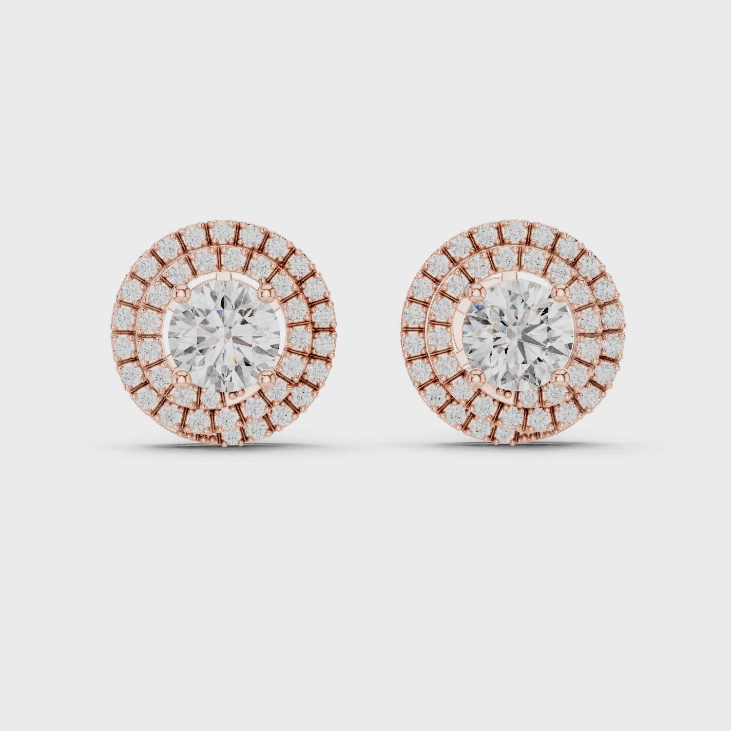 1CT ROUND WITH HALO SETTING TOPS