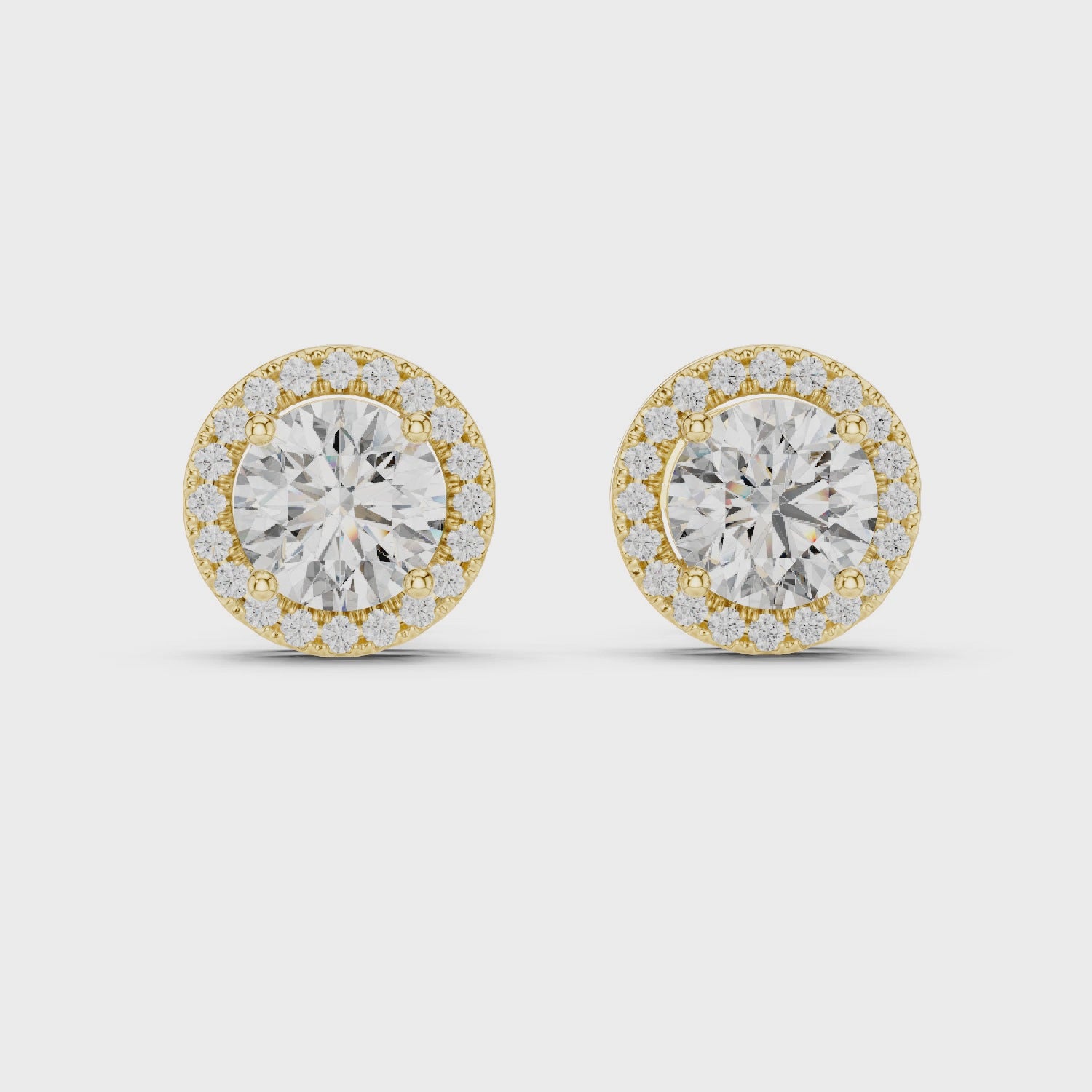 1CT ROUND WITH HALO SETTING TOPS
