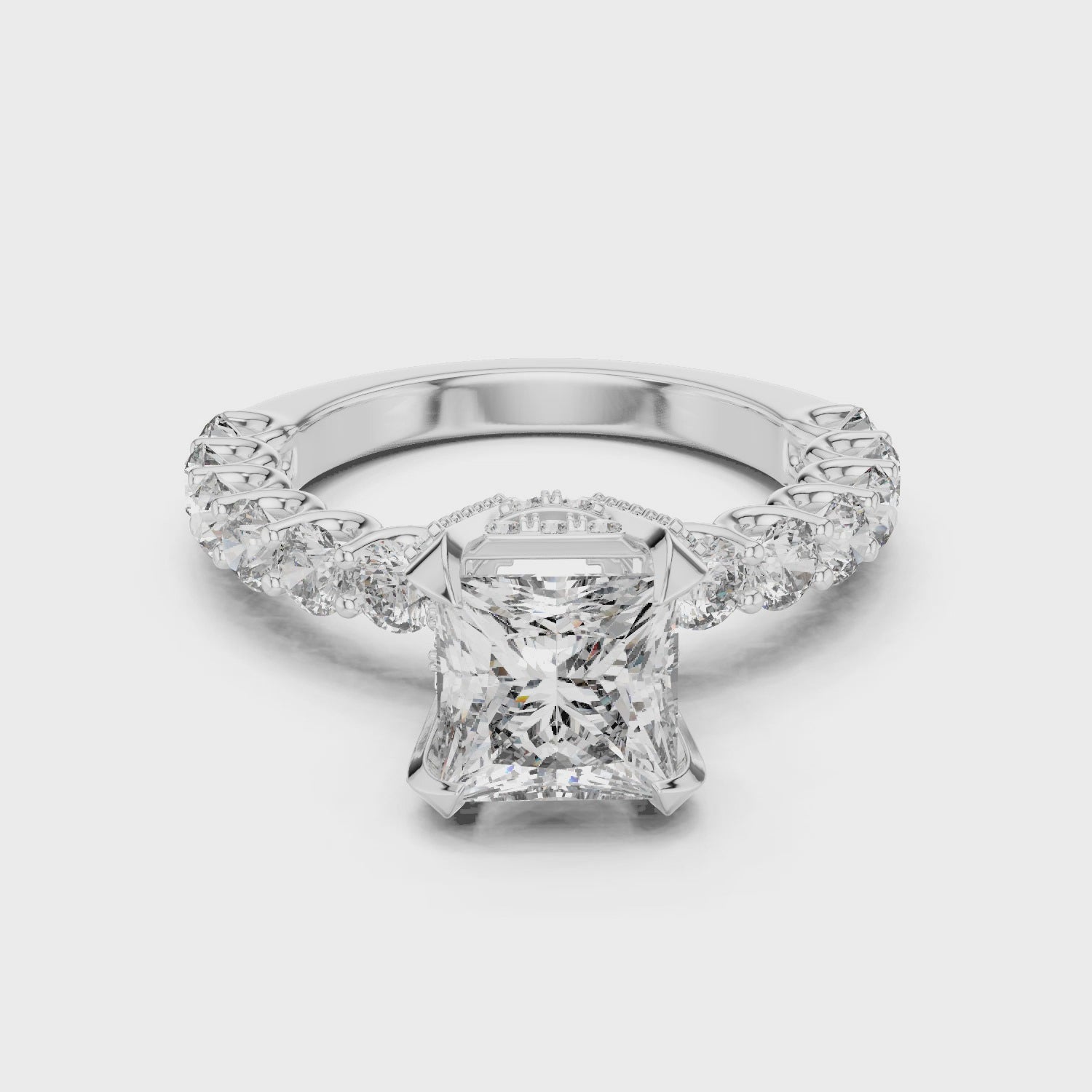 2 STONE ENGAGEMENT RING