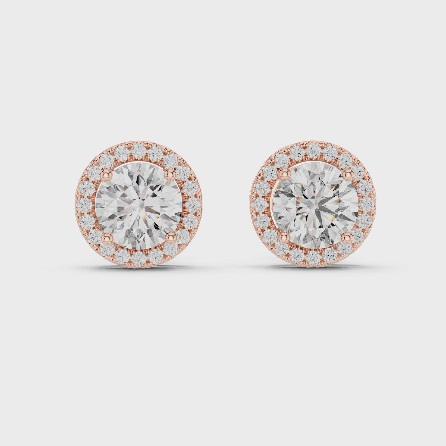 1CT ROUND WITH HALO SETTING TOPS