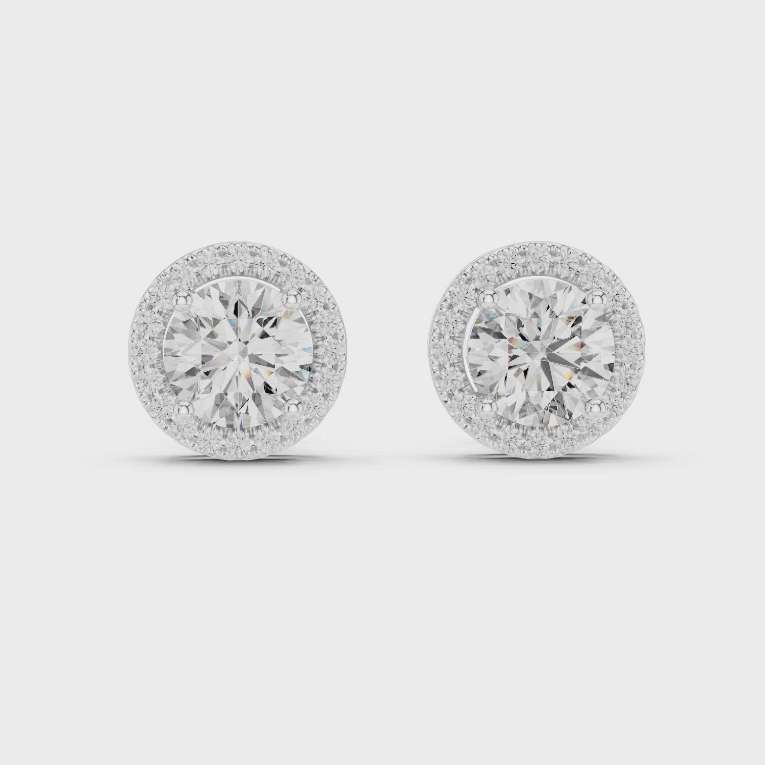 1CT ROUND WITH HALO SETTING TOPS