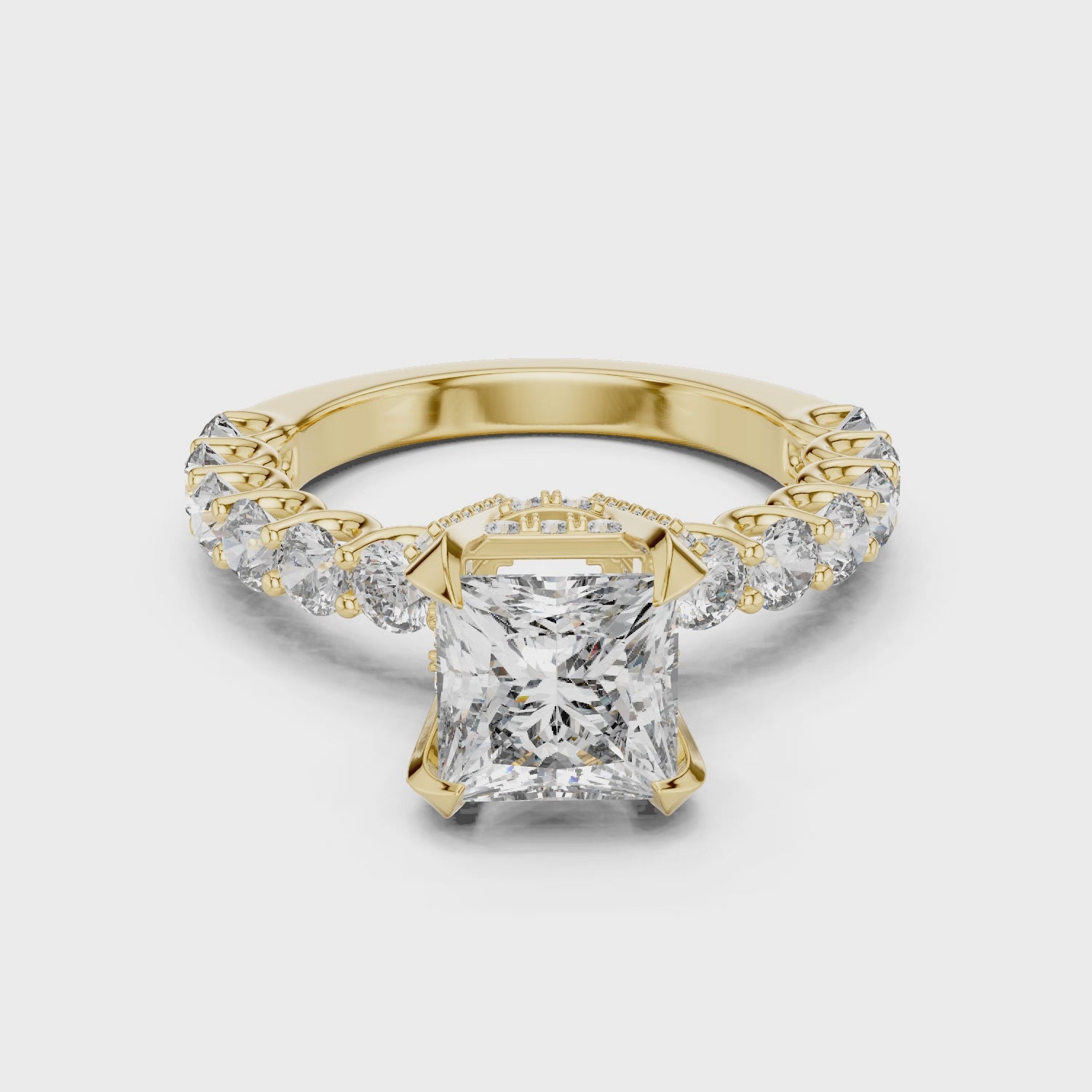 2 STONE ENGAGEMENT RING