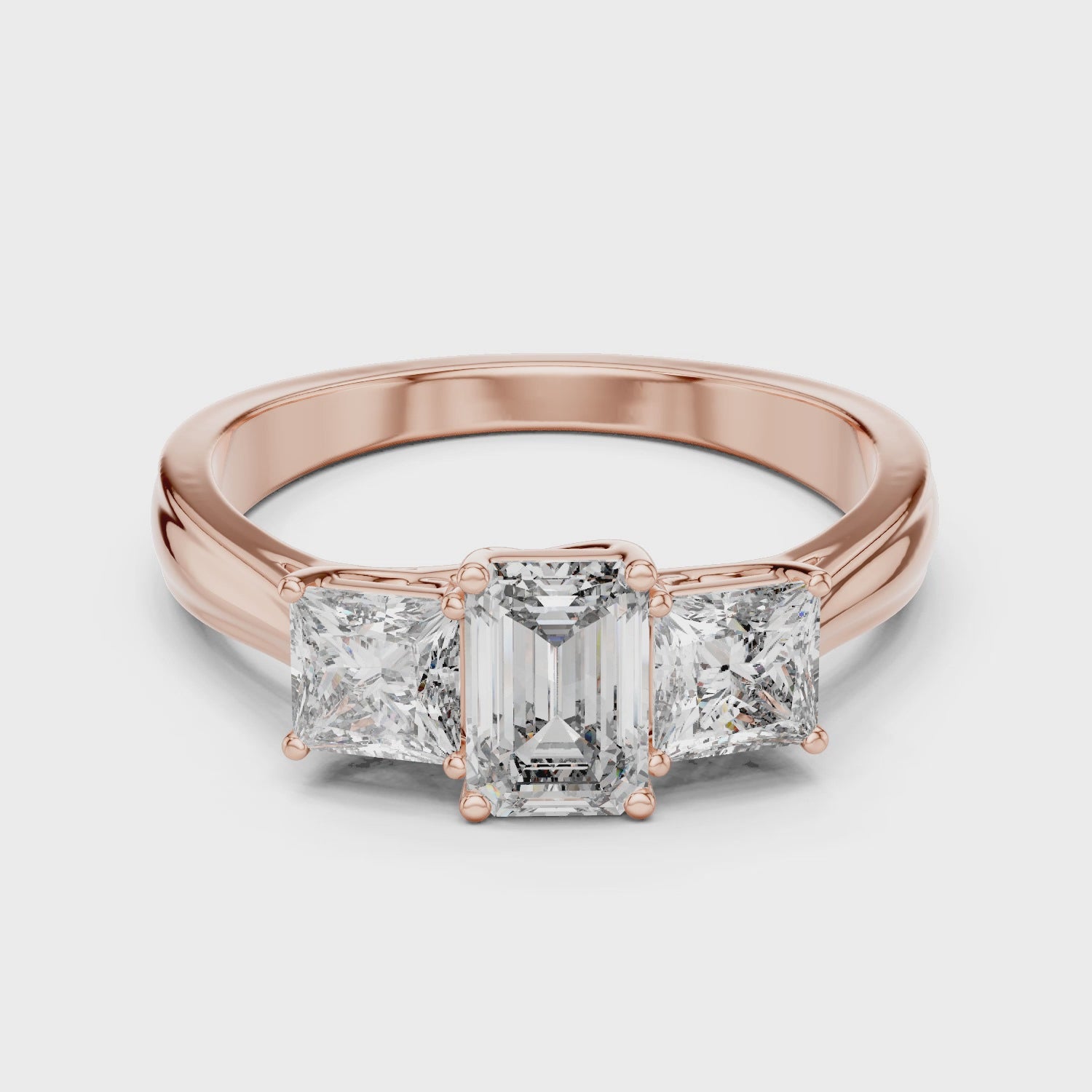 3 Stone Engagement Ring
