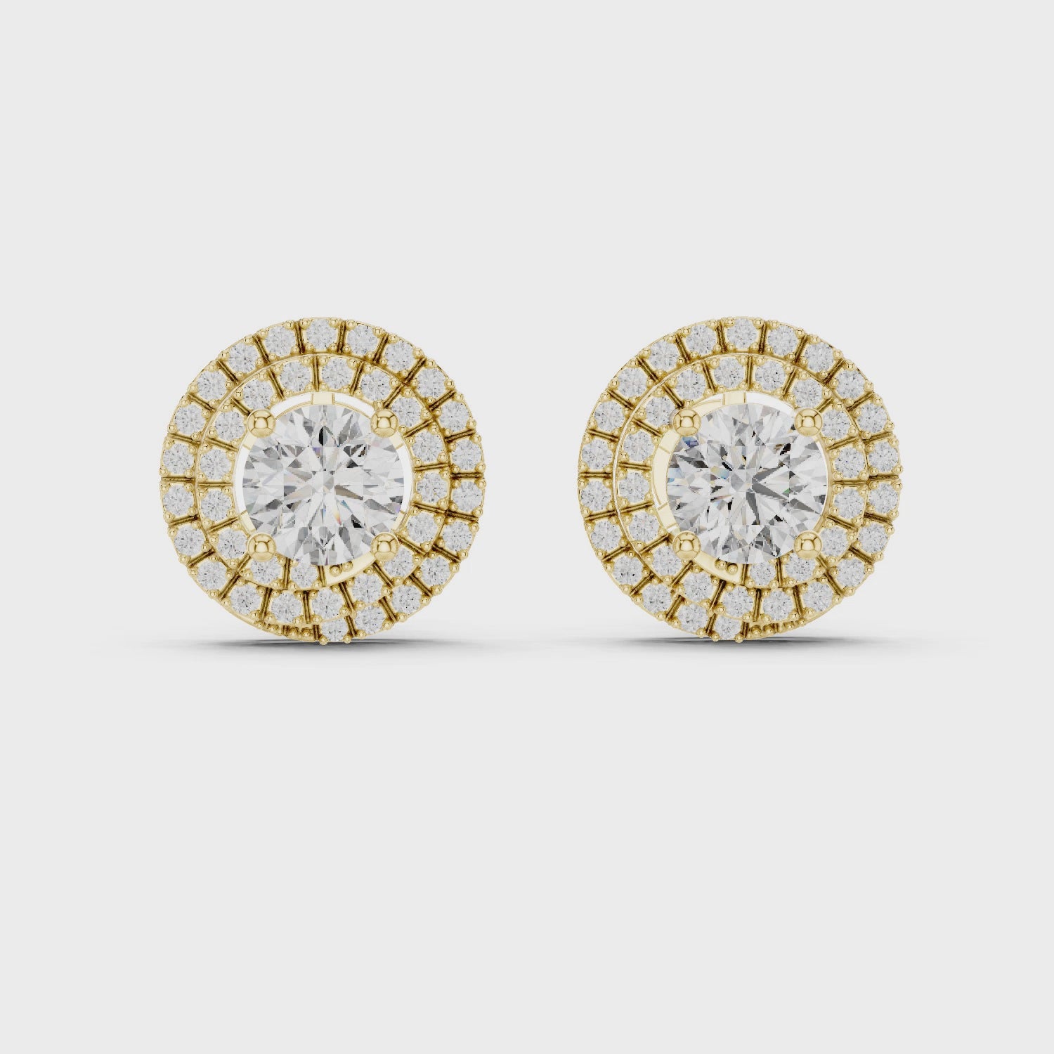 1CT ROUND WITH HALO SETTING TOPS